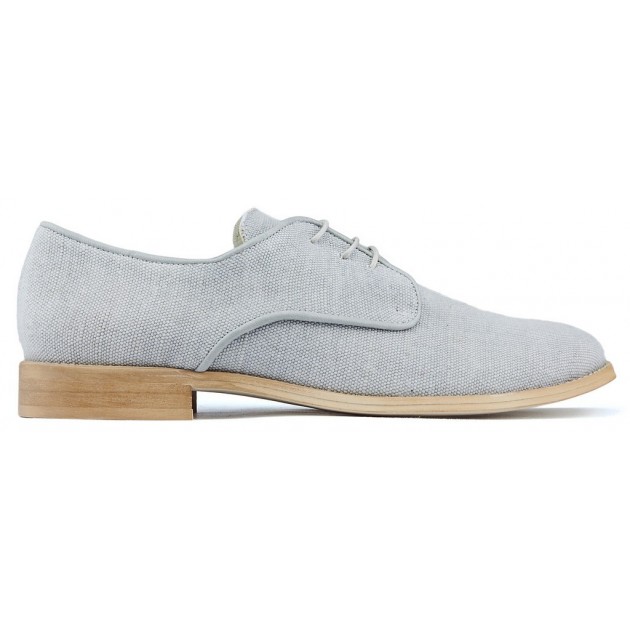 OCA LOCA BLUCHER Sapatos de Linho GRIS