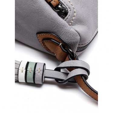 BOLSA TIRACOLO ABBACINO COM BOLSA 80569 GRIS