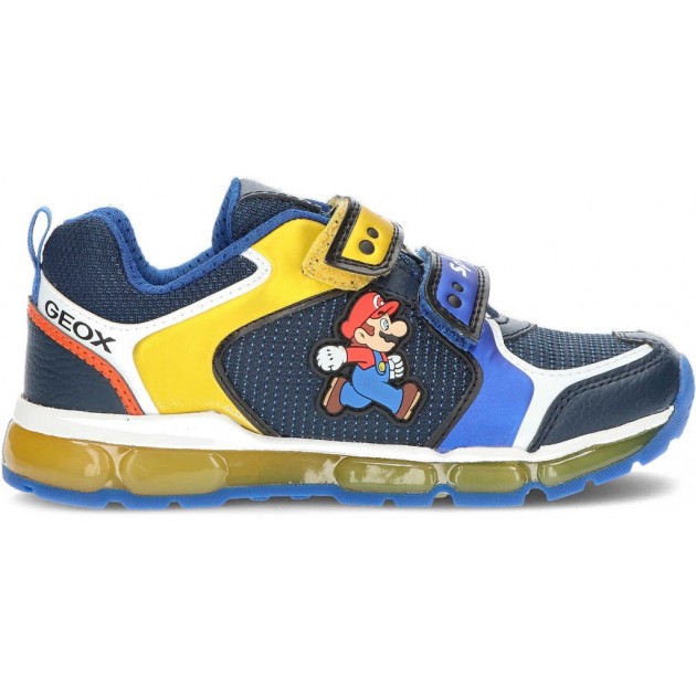 SAPATOS GEOX J ANDROID J1644A ROYAL SAPATOS GEOX J ANDROID J1644A ROYAL
