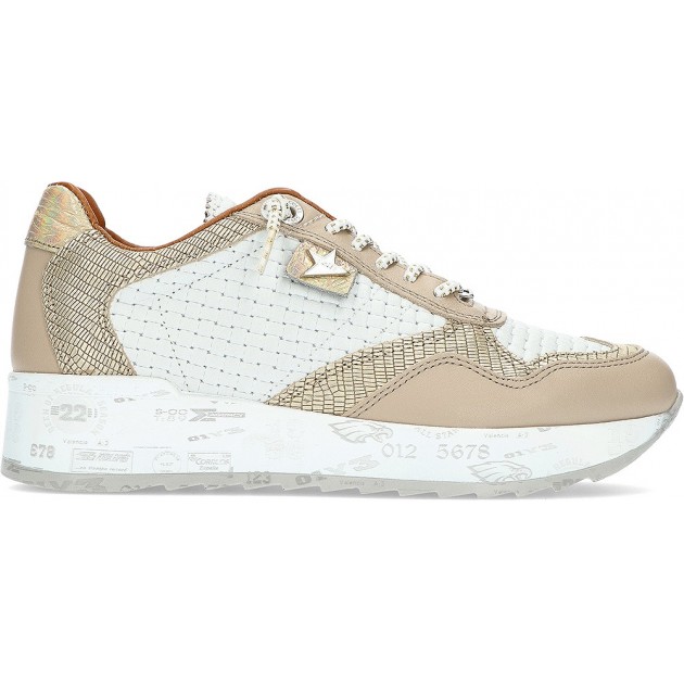 TÊNIS CETTI C848SRA BLANCO_TAUPE TÊNIS CETTI C848SRA BLANCO_TAUPE
