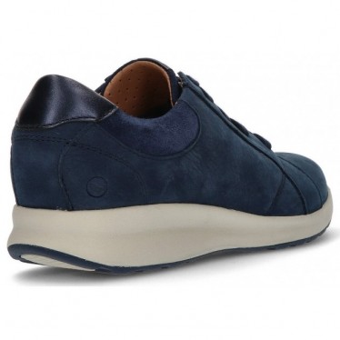 CLARKS UN ADORN RACE SNEAKERS NAVY