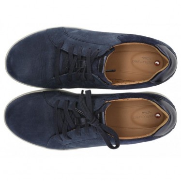 CLARKS UN ADORN RACE SNEAKERS NAVY