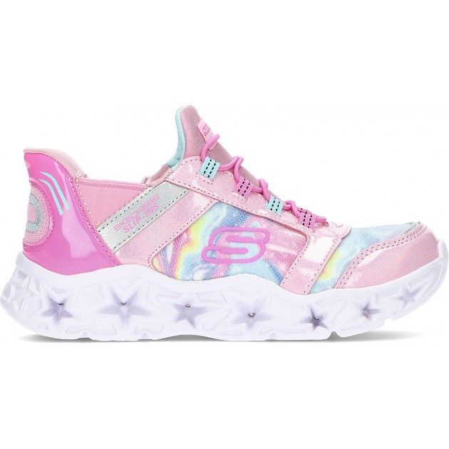 ESPORTES COM LUZ SKECHERS GALAXY LIGHTS 303707L PINK_RAINBOW ESPORTES COM LUZ SKECHERS GALAXY LIGHTS 303707L PINK_RAINBOW
