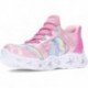 ESPORTES COM LUZ SKECHERS GALAXY LIGHTS 303707L PINK_RAINBOW