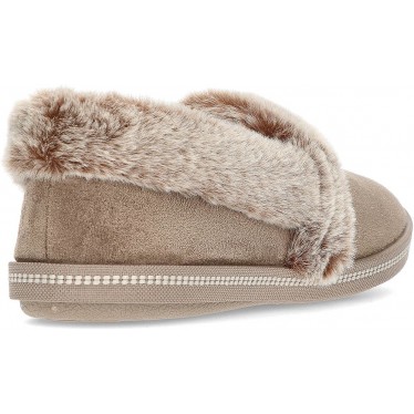 Chinelo SKECHERS COSY CAMPFIRE TEAM TOASTY 32777 TAUPE