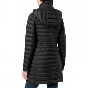 CASACO LONGO GEOX W JAYSEN W3625C BLACK