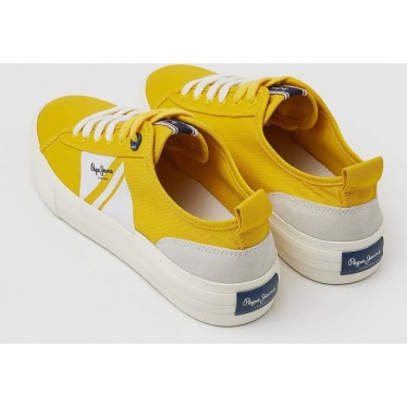 TÊNIS PEPE JEANS ALLEN FLAG PMS30903 YELLOW