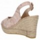 STONY TESHUB ESPADRILLES PONTOS DE CHOCOLATES ROSA