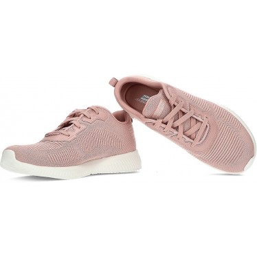 SPORTS SKECHERS BOBS SPORT SQUAD TOUGH TALK 32504 BLUSH