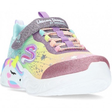 SAPATOS LUMINOSES SKECHERS 302311 UNICORN DREAMS MULTICOLOR