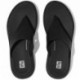 SANDÁLIA FITFLOP FW4 F-MODE LTH FLATFORM TOE-PO BLACK