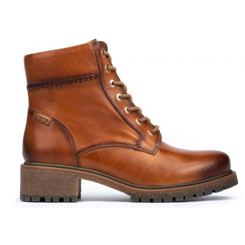 PIKOLINOS ASPE W9Z-8699 ANKLE BOOTS BRANDY