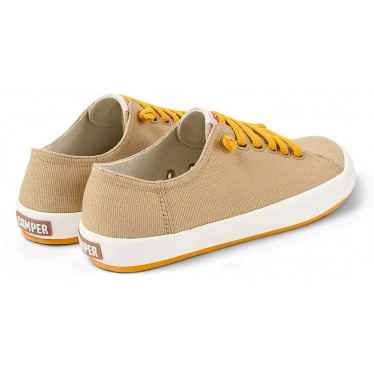 SAPATOS VULCANIZADOS CAMPER PEU RAMBLA 21897 BEIGE