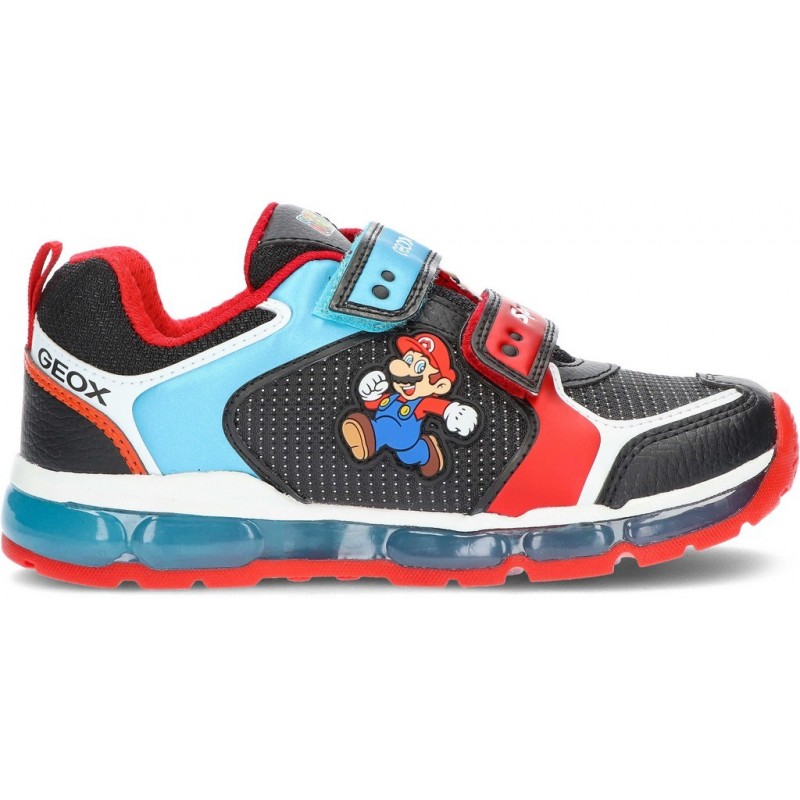 SAPATOS GEOX J ANDROID J1644A BLACK