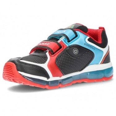 SAPATOS GEOX J ANDROID J1644A BLACK
