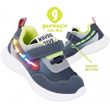 ESPORTES COM LEVE GARVALIN 231805-B VEGAN AZUL