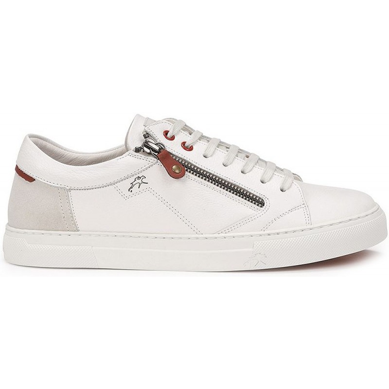 SAPATOS INDIANOS FLUCHES MASCULINOS F1410 BLANCO