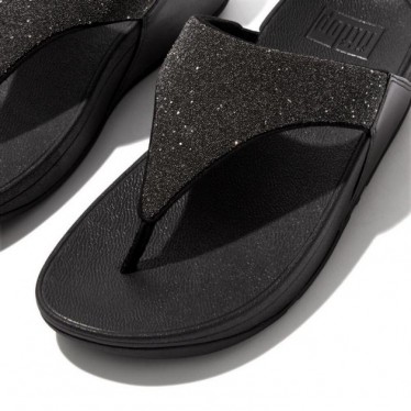 SANDÁLIA FITFLOP GB4 LULU OPUL COM POSTE DO PÉ BLACK