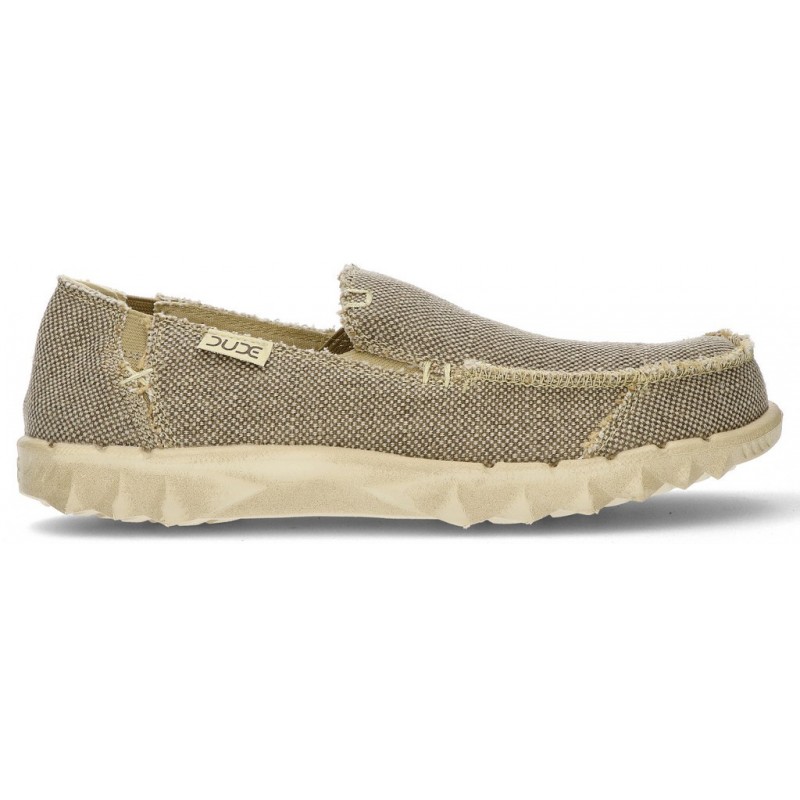 Mocassim FARTY TRANÇADO M mocassins BEIGE