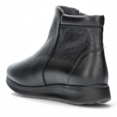 DTORRES FEDRA ZIPPER ANKLE BOOTS NEGRO