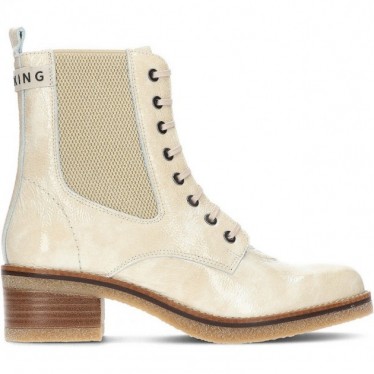 BOTAS DE TORNOZELO FOFO LUCERO D8866 BLANCO