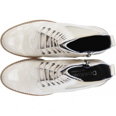 BOTAS DE TORNOZELO FOFO LUCERO D8866 BLANCO