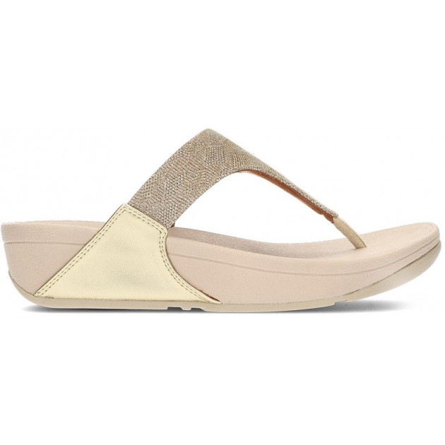 SANDÁLIAS FITFLOP LULU GLITZ ET8 PLATINO SANDÁLIAS FITFLOP LULU GLITZ ET8 PLATINO