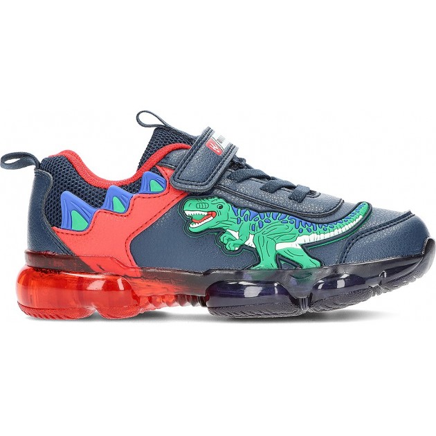 BULL BOYS T-REX ESPORTES COM LUZ DNAL-2208 AZUL BULL BOYS T-REX ESPORTES COM LUZ DNAL-2208 AZUL