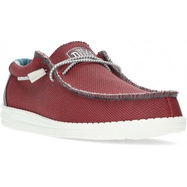 MOCASSINOS DUDE WALLYSOXTRIPLE RED