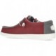 MOCASSINOS DUDE WALLYSOXTRIPLE RED