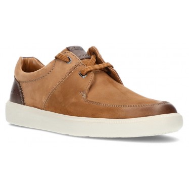 SAPATOS CLARKS CAMBRO LACE NOBUCK TAN