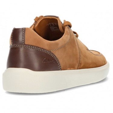 SAPATOS CLARKS CAMBRO LACE NOBUCK TAN