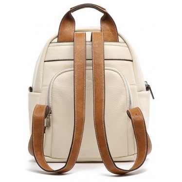 MOCHILA RECICLADA ABBACINO 80578 BEIGE