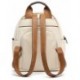 MOCHILA RECICLADA ABBACINO 80578 BEIGE