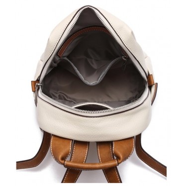 MOCHILA RECICLADA ABBACINO 80578 BEIGE