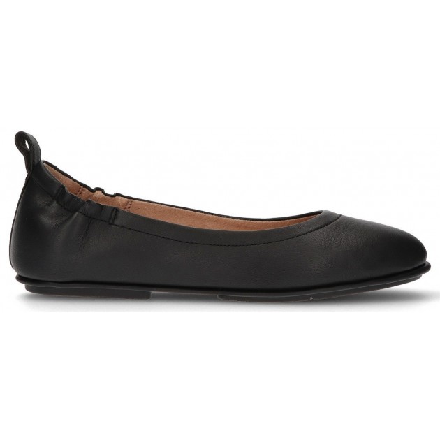 BALLERINAS DE COURO FITFLOP ALLEGRO NEGRO BALLERINAS DE COURO FITFLOP ALLEGRO NEGRO
