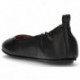 BALLERINAS DE COURO FITFLOP ALLEGRO NEGRO