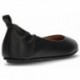 BALLERINAS DE COURO FITFLOP ALLEGRO NEGRO