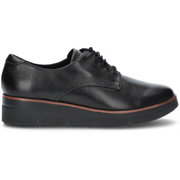 CALÇADOS CLARKS SHAYLIN LACE C13288 BLACK CALÇADOS CLARKS SHAYLIN LACE C13288 BLACK