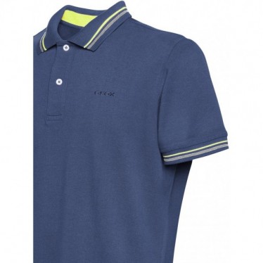 CAMISETAS E CAMISA POLO GEOX CLOTHING M3511A BLUE