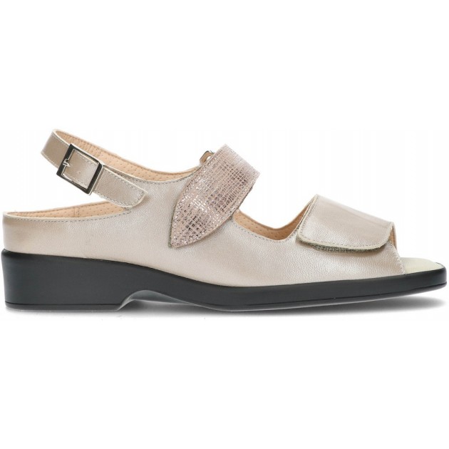 DTORRES ANIA19 SANDÁLIA ANATÔMICA COM VELCRO TOSTADO DTORRES ANIA19 SANDÁLIA ANATÔMICA COM VELCRO TOSTADO
