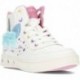 BOTAS DE TORNOZELO GEOX J. SKYLIN GLITTER J368WC BLANCO