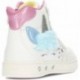 BOTAS DE TORNOZELO GEOX J. SKYLIN GLITTER J368WC BLANCO