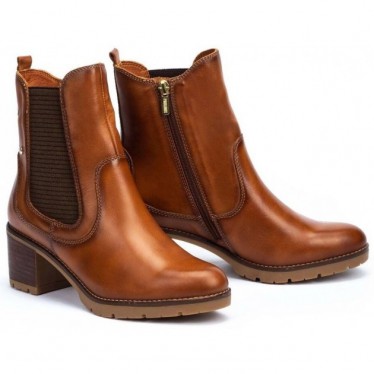 PIKOLINOS PLAIN BOOTS W7H-8948 BRANDY