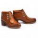 PIKOLINOS PLAIN ANKLE BOOTS W7H-8512 BRANDY