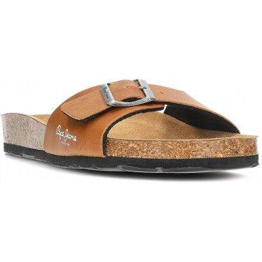 FLIP FLOPS PEPE JEANS PMS90107 BIO M SINGLE KANSAS TAN