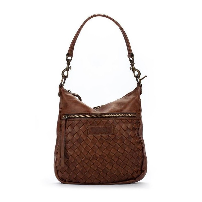 SACO PIKOLINOS HOBO FAURA WHA-618 COGNAC