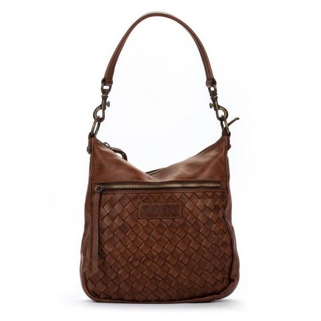 SACO PIKOLINOS HOBO FAURA WHA-618 COGNAC