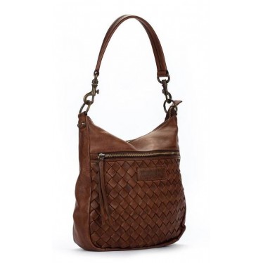 SACO PIKOLINOS HOBO FAURA WHA-618 COGNAC