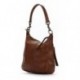 SACO PIKOLINOS HOBO FAURA WHA-618 COGNAC